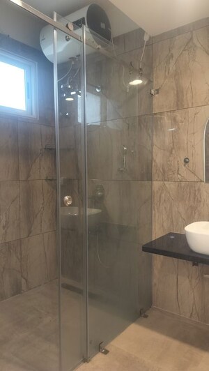 Bathroom in 3 BHK Builder Floor at Jubilee Hills – for Rent