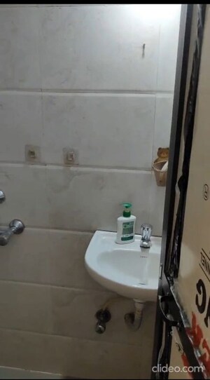 Bathroom in 1 BHK Apartment at Lokpuram CHS, Vasant Vihar – for Rent