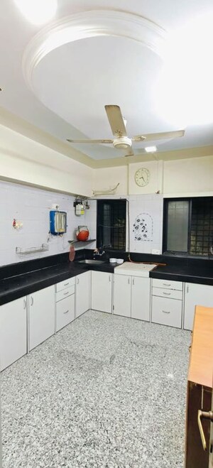 Kitchen in 3 BHK Apartment at Paresh Apartment, Borivali West – for Rent