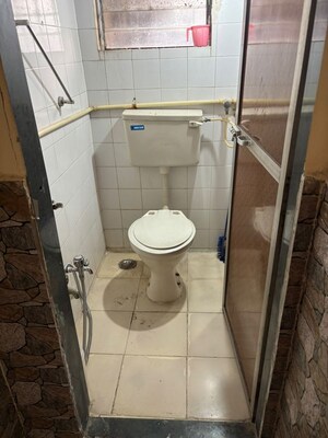 Bathroom in 1 BHK Apartment at Narmada CHS Dahisar, Dahisar East – for Rent