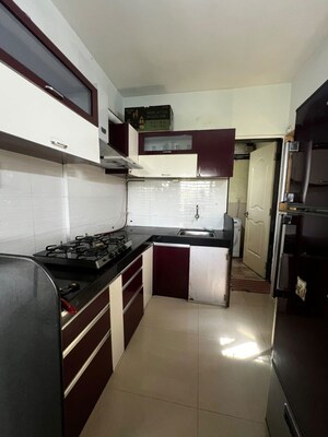 Kitchen in 2 BHK Apartment at Welworth Tinseltown, Bavdhan – for Rent