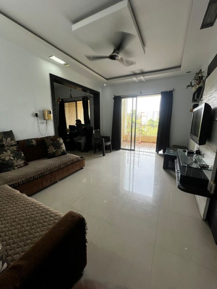 Living Room, welworth-tinseltown 2 Bedroom 1000 Sq.Ft. Apartment In Bavdhan Pune 10764077