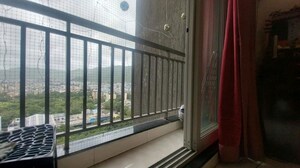 Balcony in 1 BHK Apartment at Ashar Metro Towers, Vartak Nagar – for Sale