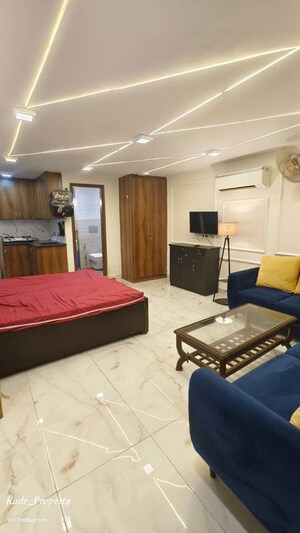 Bedroom in 1 RK Builder Floor at Lajpat Nagar – for Rent