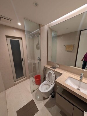 Bathroom in 3 BHK Apartment at One Hiranandani Park, Ghodbunder Road – for Sale
