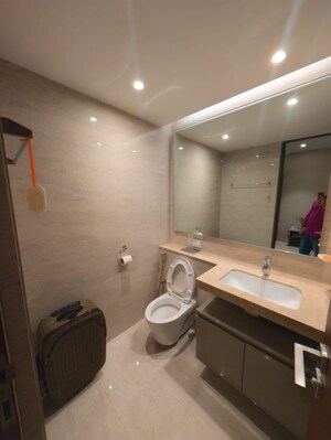Bathroom in 3 BHK Apartment at One Hiranandani Park, Ghodbunder Road – for Sale