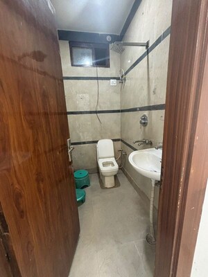 Bathroom in 2 BHK Builder Floor at Mansa Ram Park – for Rent