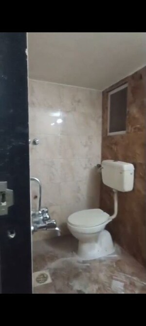 Bathroom in 1 BHK Apartment at Rajhans Kshitij, Vasai West – for Rent