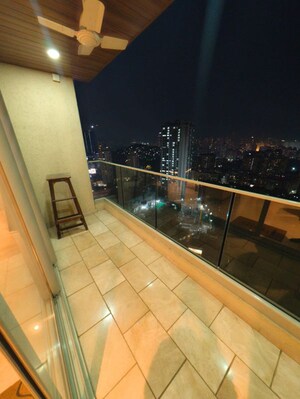 Balcony in 3 BHK Apartment at One Hiranandani Park, Ghodbunder Road – for Sale