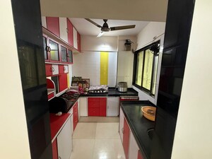 Kitchen in 3 BHK Apartment at Mahakali Kalika Towers, Khopat – for Sale