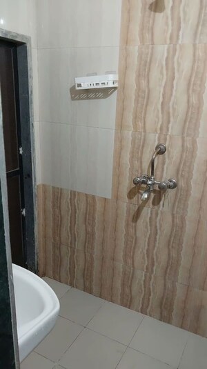 Bathroom in 1 BHK Apartment at Sector 20 Ghansoli – for Rent