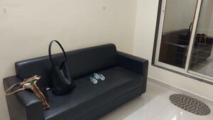 Living Room in 1 BHK Apartment at Sector 20 Ghansoli – for Rent
