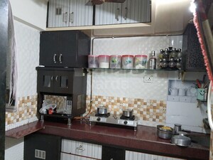 Kitchen in 1 BHK Apartment at Vaishali Apartment Ghansoli, Ghansoli – for Sale