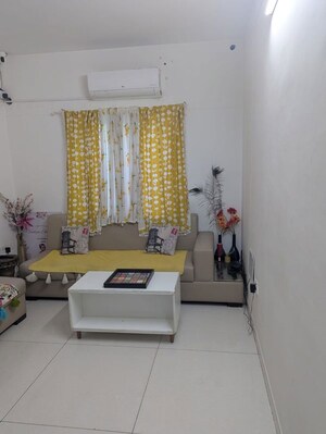 Living Room in 3 BHK Apartment at Hirize Rich Park, Kokapet – for Rent