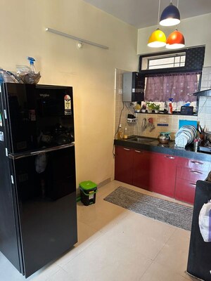 Kitchen in 2 BHK Apartment at Kolte Patil Margosa Heights, Mohammadwadi – for Rent