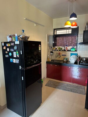 Kitchen in 2 BHK Apartment at Kolte Patil Margosa Heights, Mohammadwadi – for Rent