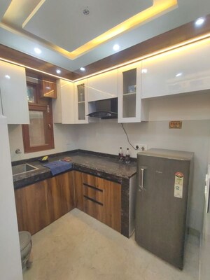 Kitchen in 2 BHK Builder Floor at Dwarka Mor – for Rent
