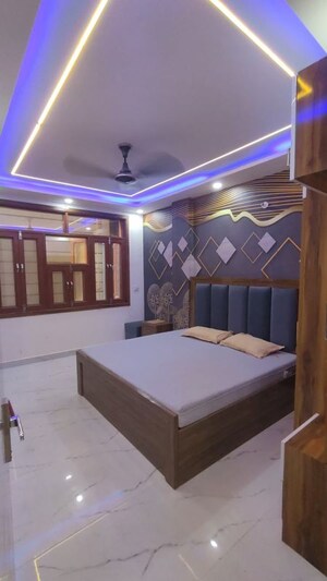 Bedroom in 2 BHK Builder Floor at Dwarka Mor – for Rent