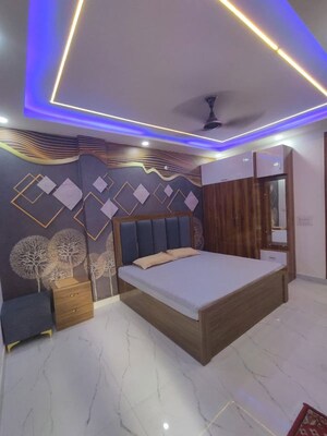 Bedroom in 2 BHK Builder Floor at Dwarka Mor – for Rent