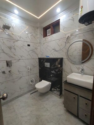 Bathroom in 2 BHK Builder Floor at Dwarka Mor – for Rent
