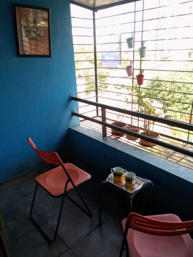 Balcony, setpal-karishma-pride 2 Bedroom 1025 Sq.Ft. Apartment In Undri Pune 10764206