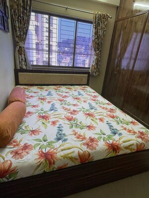Bedroom in 2.5 BHK Apartment at Vijay Enclave, Waghbil – for Rent