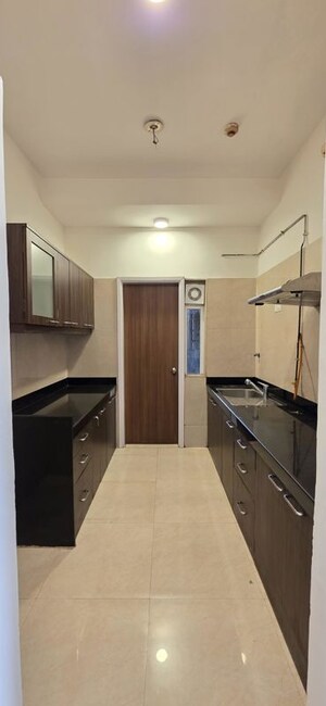 Kitchen in 2 BHK Apartment at L&T Crescent Bay T2, Parel – for Sale