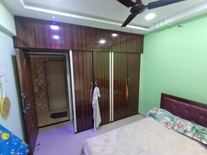Bedroom in 2 BHK Apartment at Nature Glory Apartment, Kalwa – for Rent