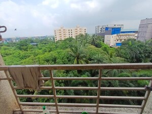 Balcony in 2 BHK Apartment at Nature Glory Apartment, Kalwa – for Rent