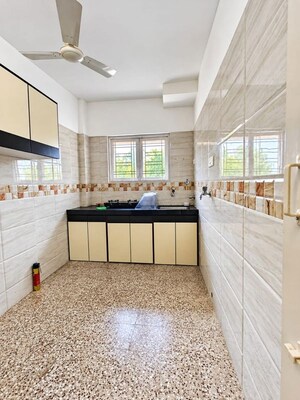 Kitchen in 1 BHK Apartment at Bandra West – for Rent