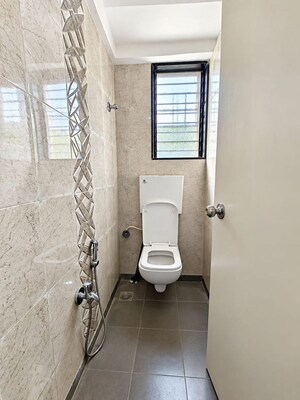 Bathroom in 1 BHK Apartment at Bandra West – for Rent