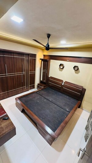 Bedroom in 1 BHK Apartment at Rosa Classique, Kasarvadavali – for Rent