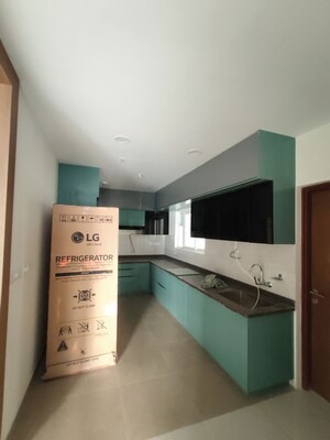 Kitchen in 3 BHK Apartment at Prestige Beverly Hills, Kokapet – for Rent