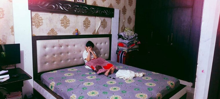 Bedroom, balaji-dwarika-galaxy 3 Bedroom 1024 Sq.Ft. Apartment In Shastripuram Agra 10764250
