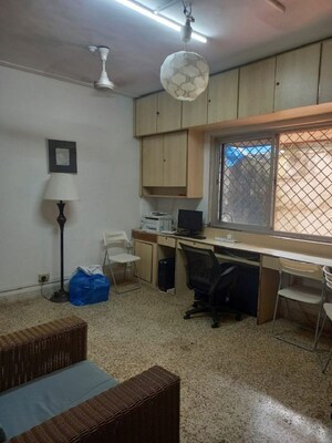 Living Room in 1 BHK Apartment at Bandra West – for Rent
