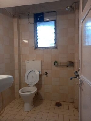 Bathroom in 1 BHK Apartment at Bandra West – for Rent