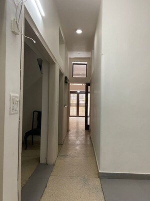 Building Lobby in 3.5 BHK Builder Floor at Safdarjung Enclave – for Rent