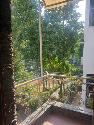 Balcony in 3 BHK Apartment at Kalkaji – for Rent