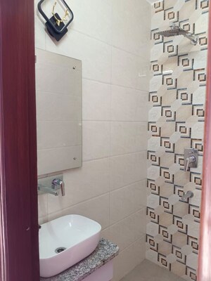 Bathroom in 3 BHK Builder Floor at Chittaranjan Park – for Rent