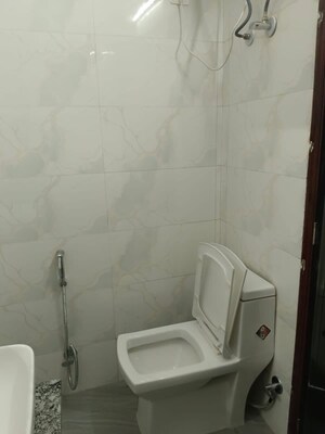 Bathroom in 3 BHK Builder Floor at Chittaranjan Park – for Rent