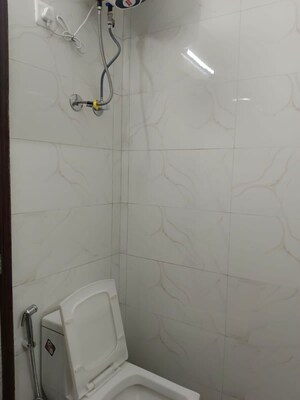 Bathroom in 3 BHK Builder Floor at Chittaranjan Park – for Rent