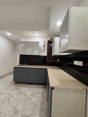 Kitchen in 2 BHK Builder Floor at Saket – for Rent