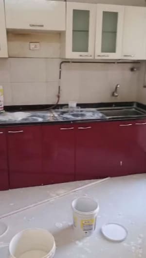 Kitchen in 2 BHK Apartment at Vijay Vatika, Kavesar – for Sale