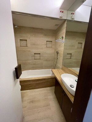 Bathroom in 2.5 BHK Apartment at Palm Springs Cuffe Parade, Cuffe Parade – for Rent