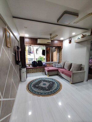 Living Room in 2 BHK Apartment at Cbd Belapur – for Rent