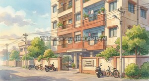  Apartment – Exterior View View at Narayangaon - for Sale