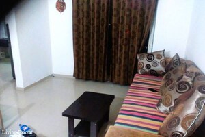 Living Room in 1 BHK Apartment at Kargil Vijay Nagar – for Rent