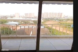 Balcony in 2 BHK Apartment at Malkani Bella Vita, Wagholi – for Rent