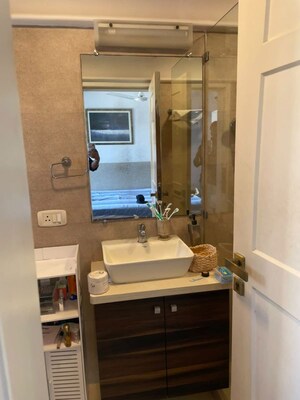 Attached Bathroom in 3 BHK Apartment at Andheri CHS, Andheri West – for Rent