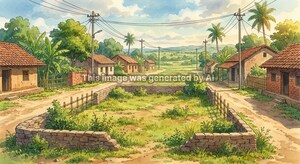  Land – Exterior View View at Paschim Vihar - for Sale
